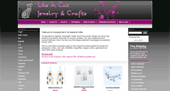 Desktop Screenshot of likeacat.com